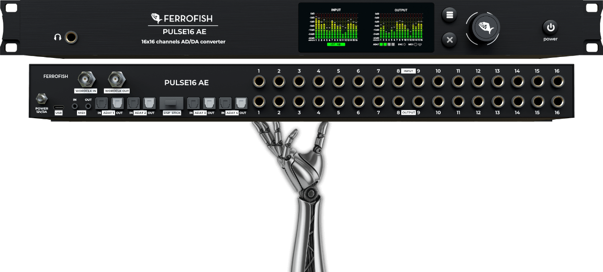 Ferrofish 推出新品 Pulse 16 AE！